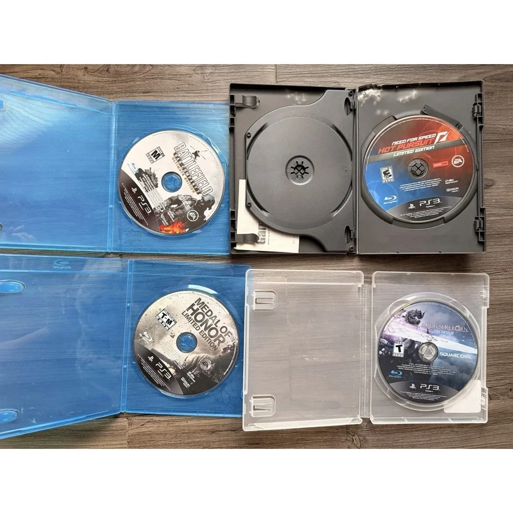 Lot of 5 Sony PlayStation 3 (PS3) Games - BF: Bad Company 2, SOCOM‎ 4, NFS